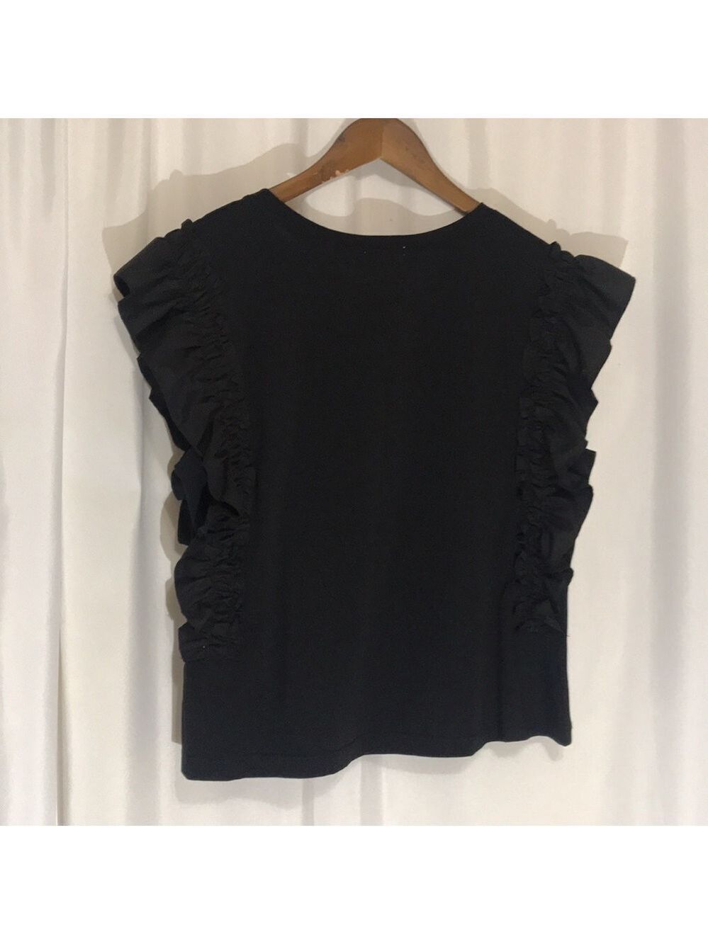 Why Dress Ruffled Top Sz X-Large - Picture 2 of 10
